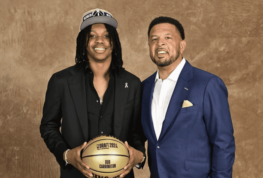 in a recent survey released by the NBA, many GMs across the sport think that Bub Carrington will be a star in the future.