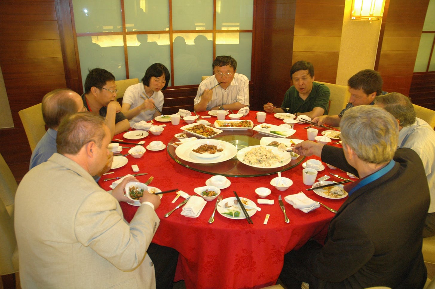 Chinese Meeting Refreshments