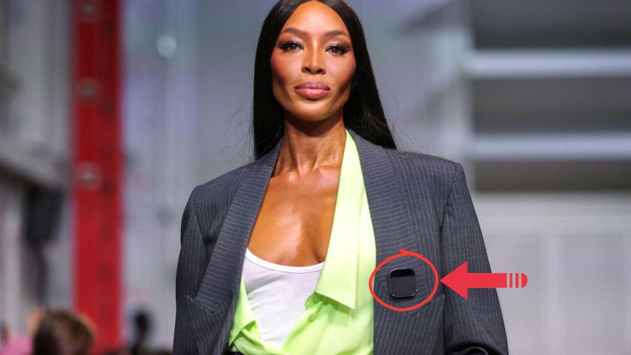 Naomi Campbell rocks a screenless wearable AI Pin with a sneaky sci-fi  twist - CyberGuy