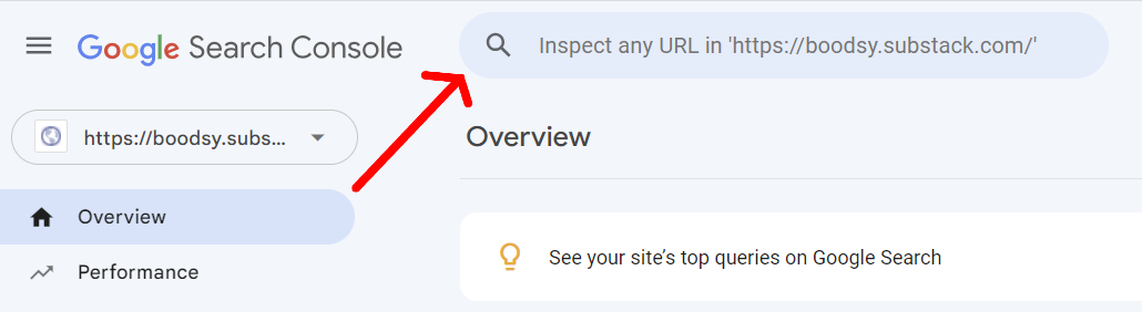 URL Inspection Tool