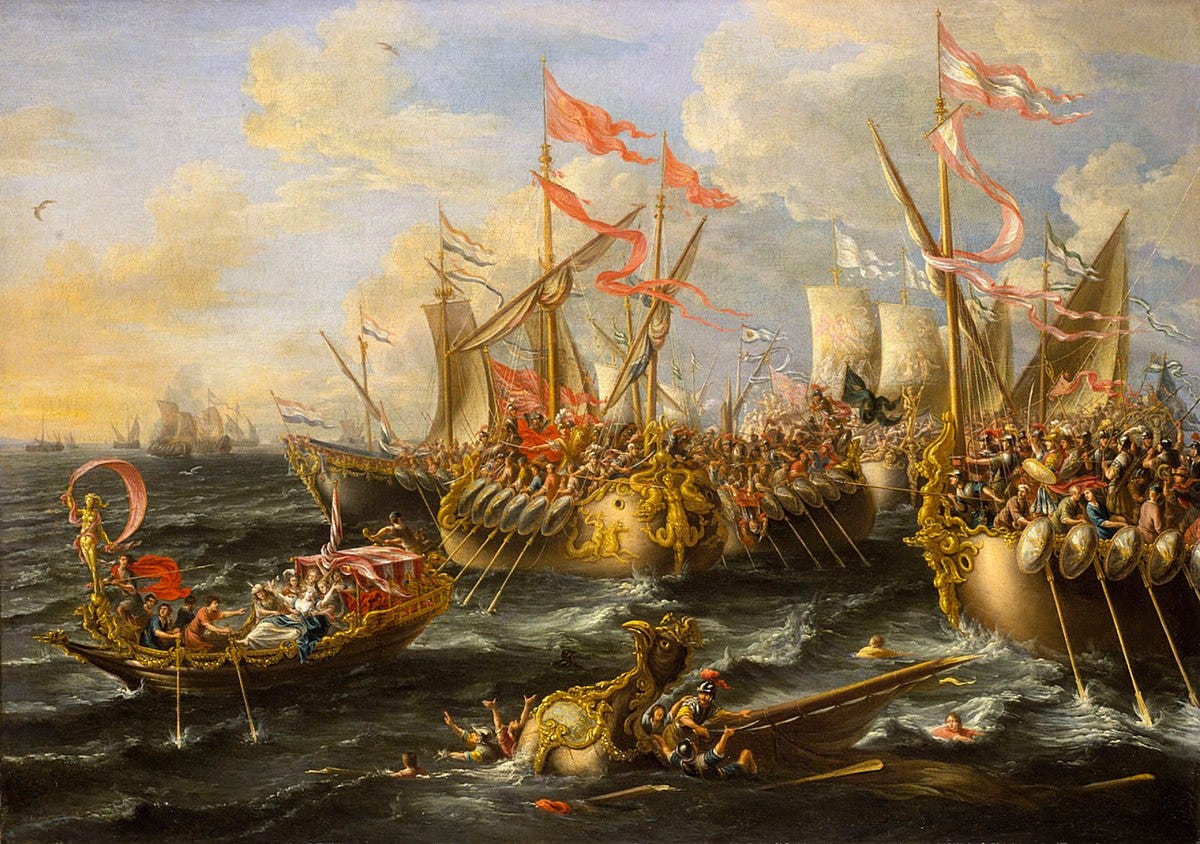 Battle of Actium - Wikipedia