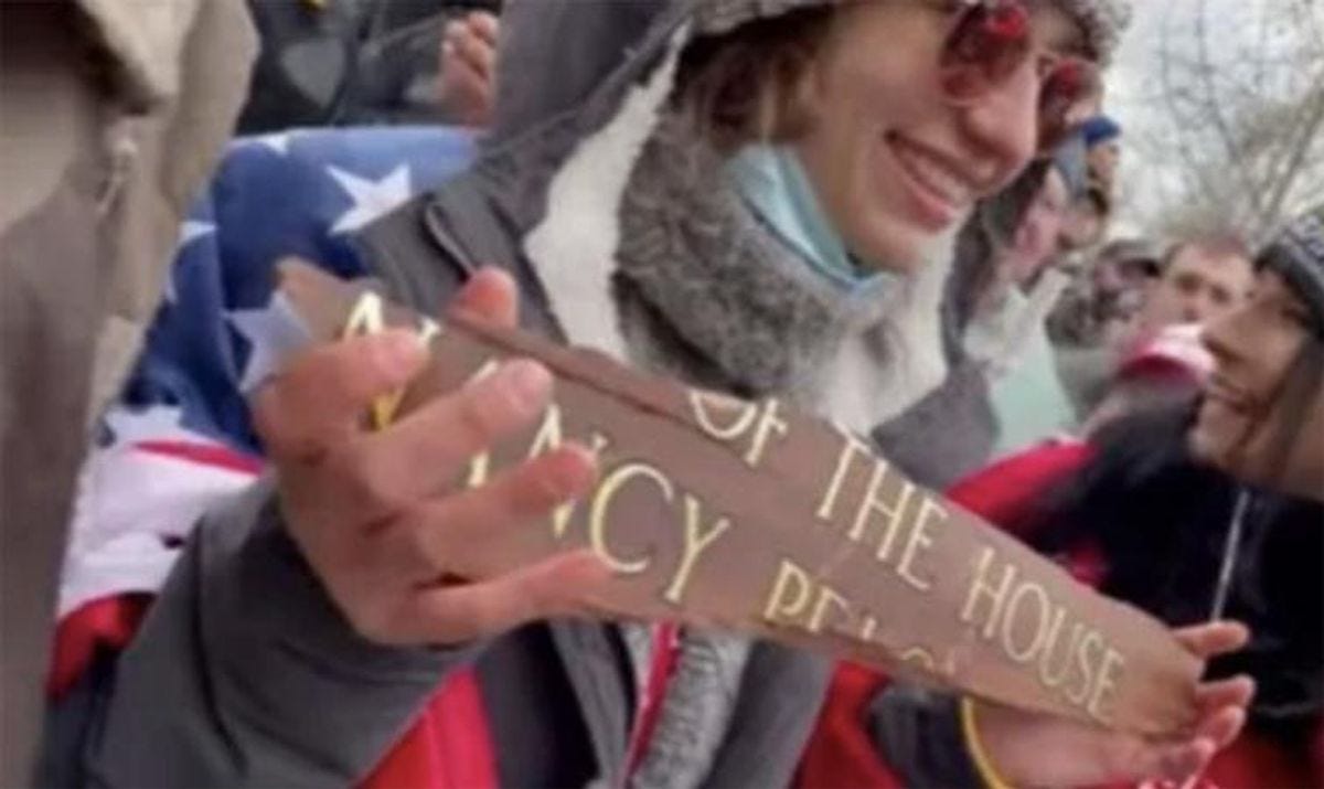 Pardoned J6 rioter who carried Pelosi sign gets 17 years in prison in deadly DUI crash: