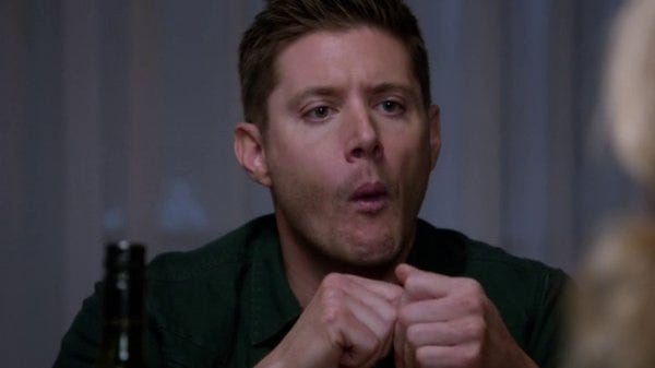 jensen ackles upernatural what thanksgiving dinner