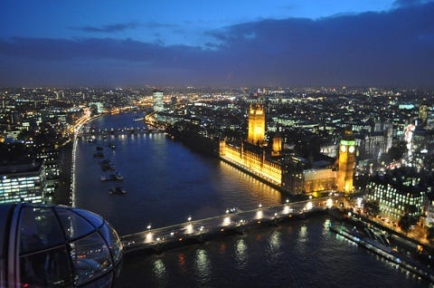 londra di notte