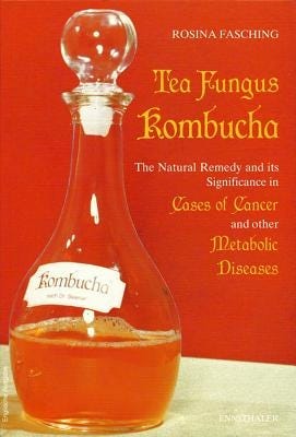book titled tea fungus kombucha