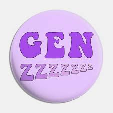 Sleep Gen Z Purple - Gen Z - Pin ...