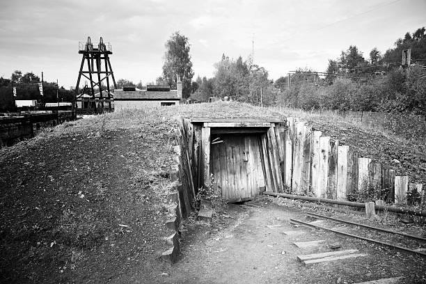 coal mine entrance - closed coal mine stock pictures, royalty-free photos & images