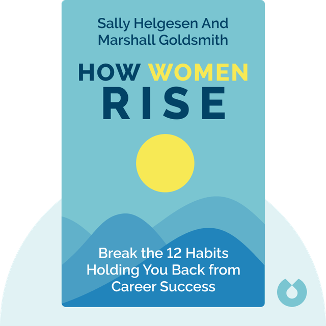 How Women Rise book cover by Blinkist.