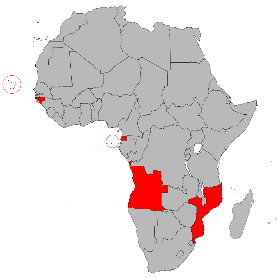 Portuguese-speaking African countries - Wikipedia