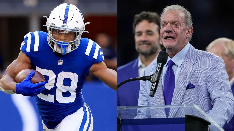 Jonathan Taylor's agent responds to Jim Irsay after Colts owner calls RBs'  complaints 'bad faith' | Sporting News