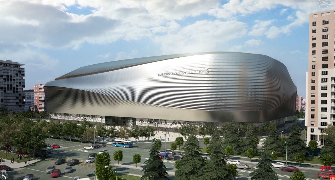 Estadio Santiago Bernabeu: The $500m stadium wrapped in a glowing 'skin' |  CNN