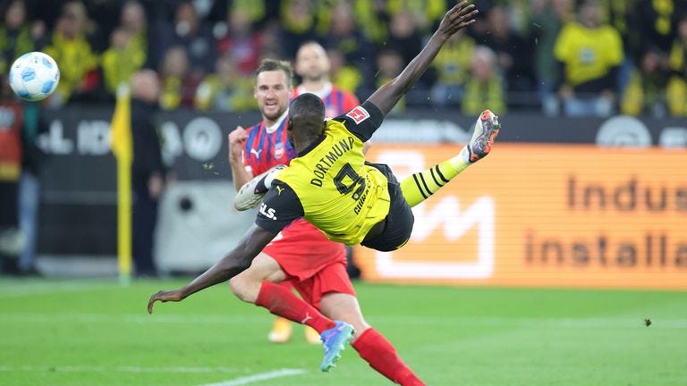 Serhou Guirassy at Borussia Dortmund: Stuttgart return is chance for  striker to start firing for new club after transfer | Football News | Sky  Sports