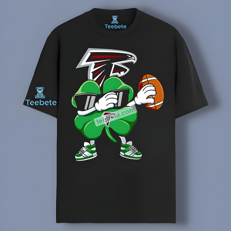 Shamrock Dabbing Atlanta Falcons St Patricks Day Shirt Idea