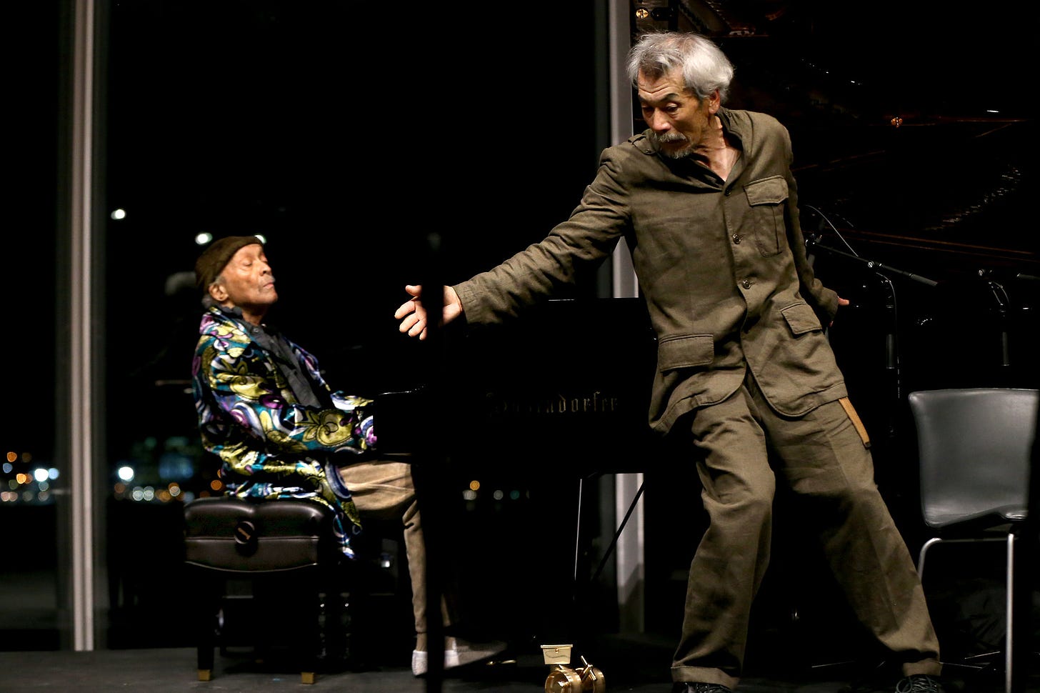 Cecil Taylor & Min Tanaka at the Whitney Museum, April 2016