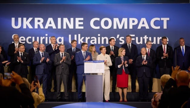 Формат Ukraine Compact надаватиме Україні оборонну допомогу зараз і в майбутньому