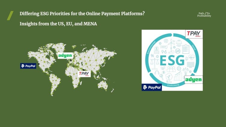 Differing emphasis on the ESG pillars across the US, EU, and MENA