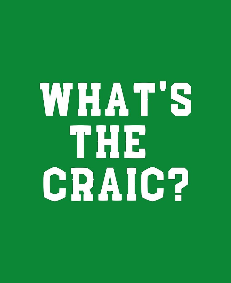 What's the craic? | iPad Case & Skin