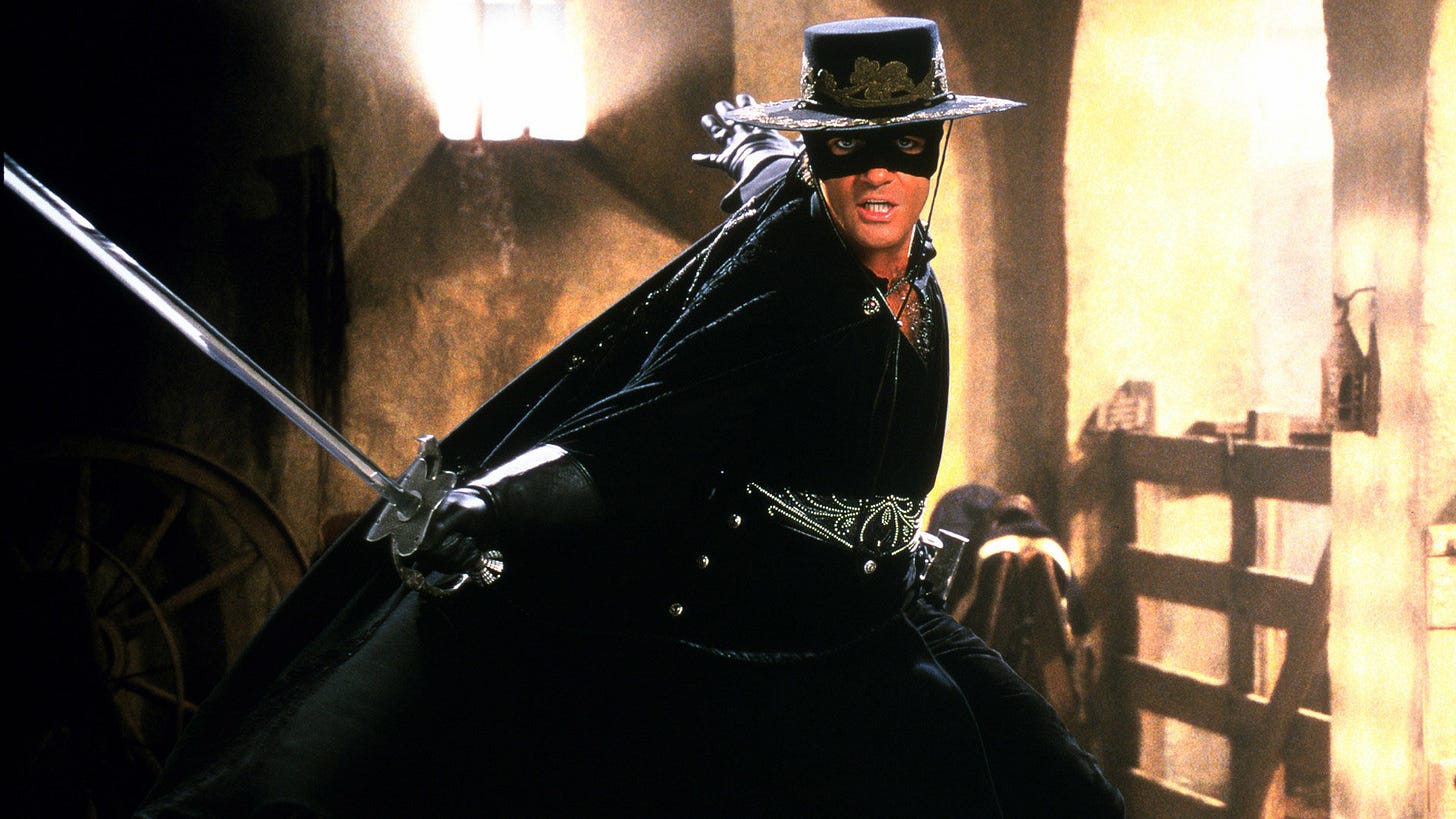 The Mask of Zorro (1998) - About the Movie | Amblin