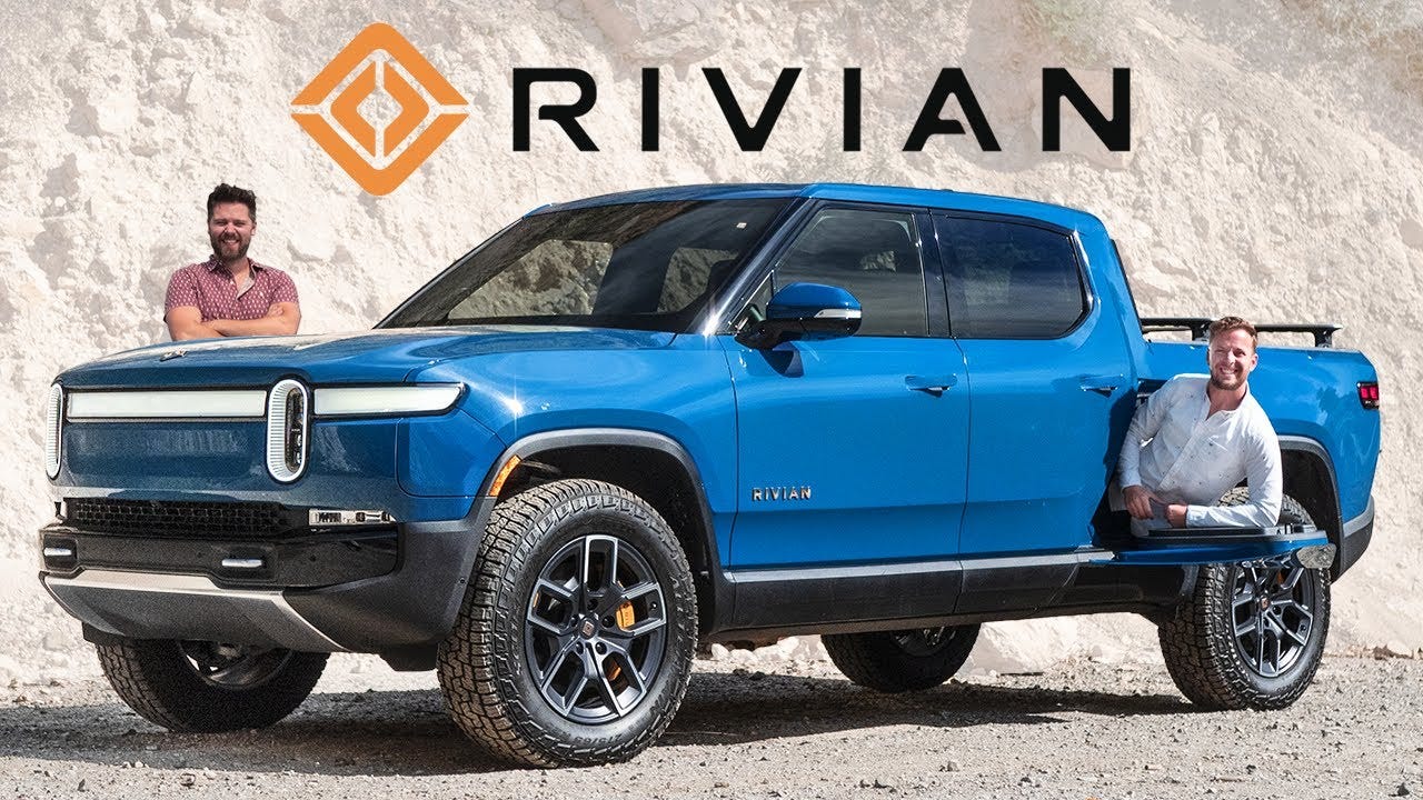 2022 Rivian R1T Review // The Cybertruck That Actually Exists - YouTube