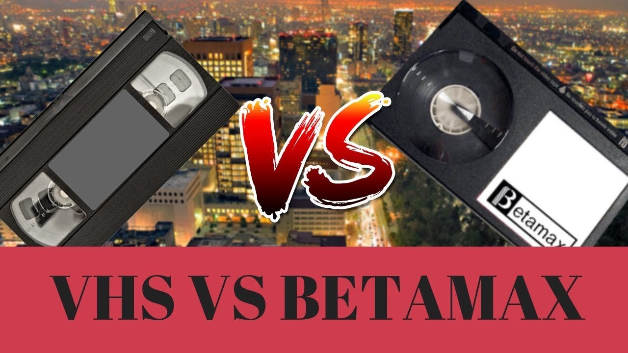VHS VS BETAMAX - YouTube