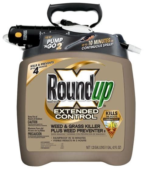 Roundup 5725070 Round Up Extended Control Pump-N-Go Weed And Grass ...