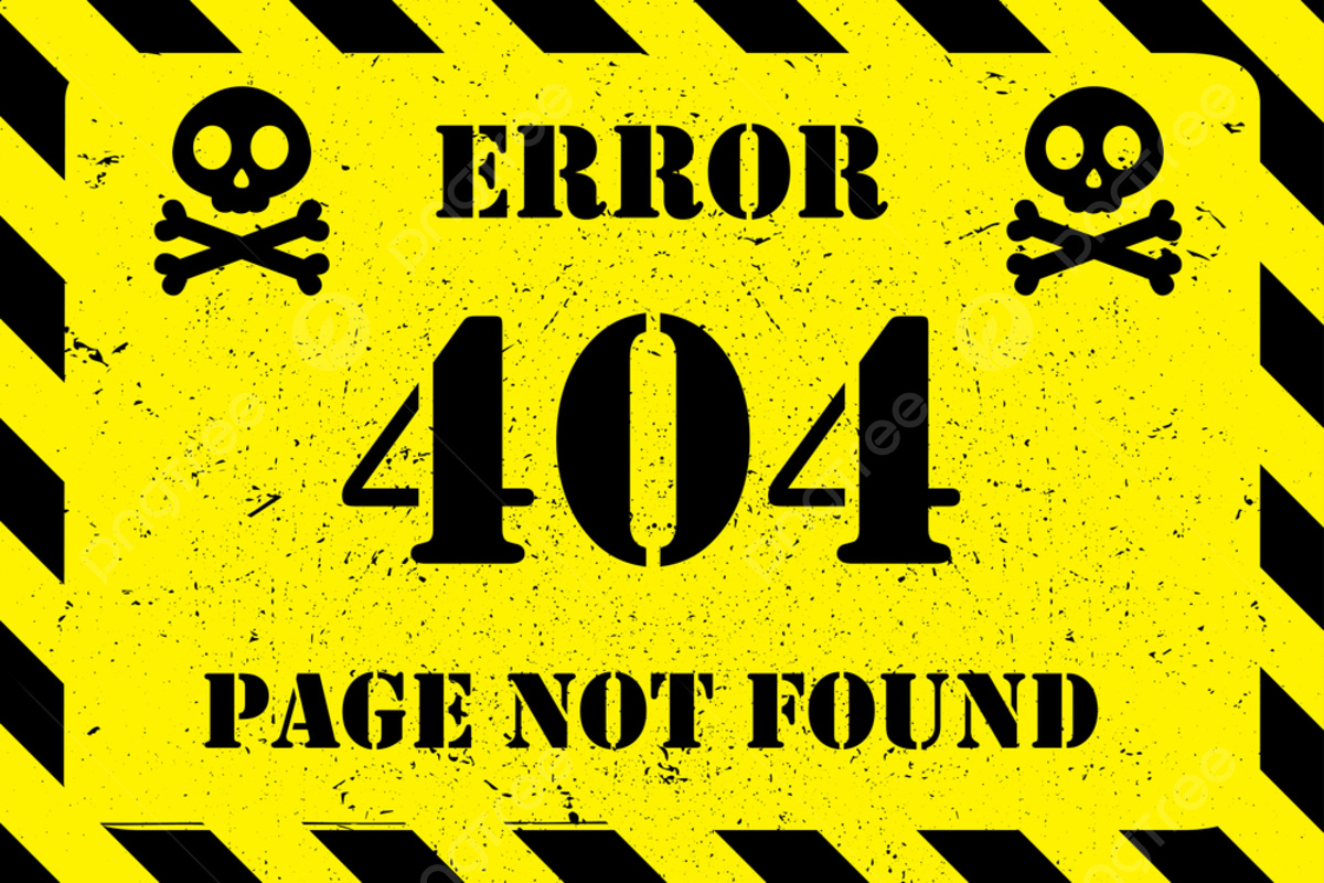 Error 404 Page Not Found Banner Template Download on Pngtree