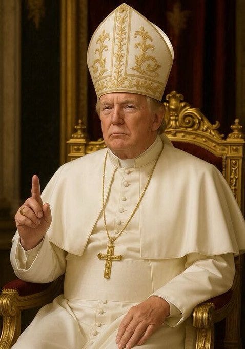 Donald Trump Causes A Stir, Shares AI Image Depicting Himself As New Pope