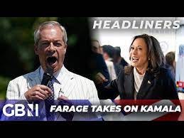 Nigel Farage: "It would be POTTY to vote for Kamala Harris simply because she's a woman" - YouTube