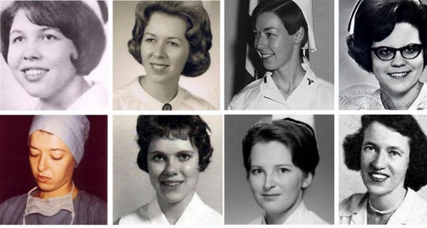 The Eight Women on The Wall: Nurses Who Made the Ultimate Sacrifice | Your  Stories. Your Wall.