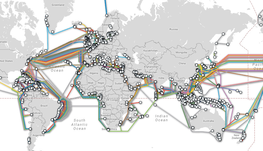 Backbone maps: Mapping the Internet - ITGS News