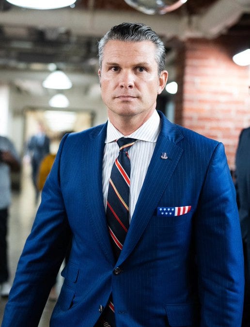 U.S. Secretary of Defense Pete Hegseth