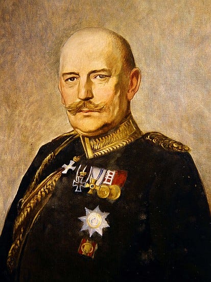 General Helmuth von Moltke the Younger, - Vienna Nedomansky Studio as art  print or hand painted oil.