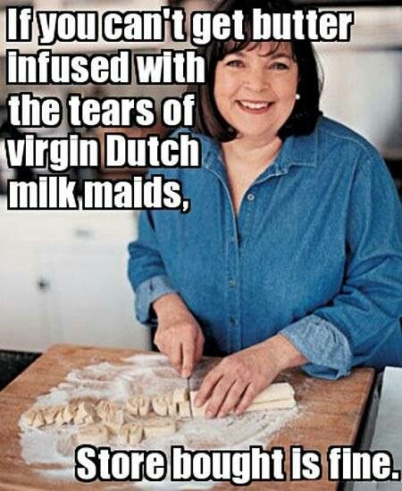 I want Ina Garten's life... worked for the Government doing Nuclear ...