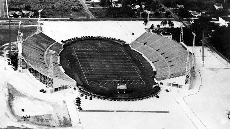 Roddey Burdine Stadium in September of 1937