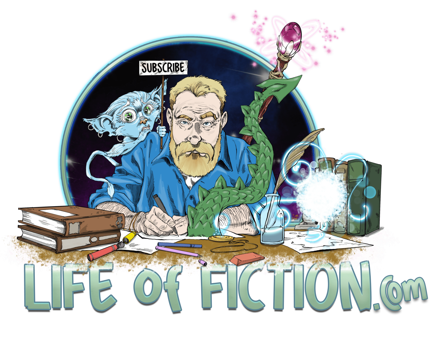 Life of Fiction logo