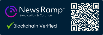 Blockchain Registration, Verification & Enhancement provided by NewsRamp™