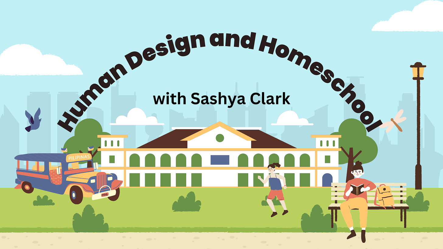 Human Design and Homeschool