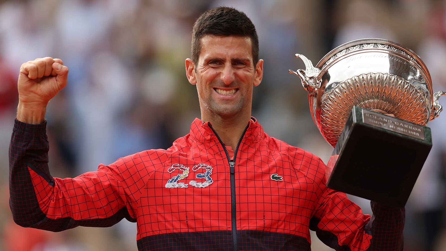 Novak Djokovic Hace Historia Al Ganar Su Grand Slam No. 23 En Roland Garros  | ATP Tour | Tenis