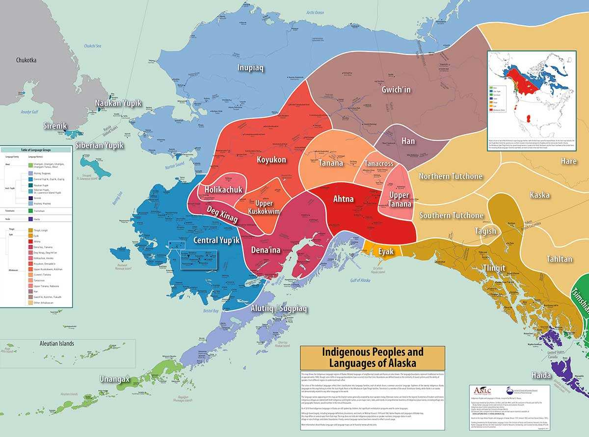 alaska native tribal region map