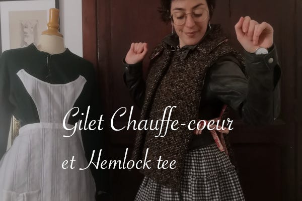 gilet Chauffe-coeur et Hemlock tee