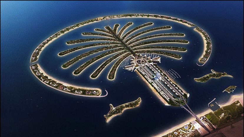 What's the Real Story Behind Palm Jumeirah, Dubai's Artificial Island? |  MapQuest Travel