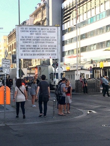 Checkpoint Charlie, Berlin, 2015