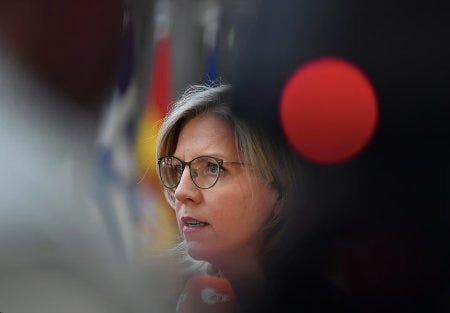 La ministre de l'environnement autrichienne Leonore Gewessler