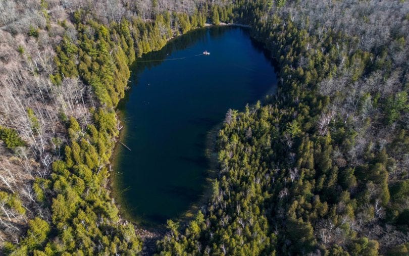 Lago Crawford Antropoceno