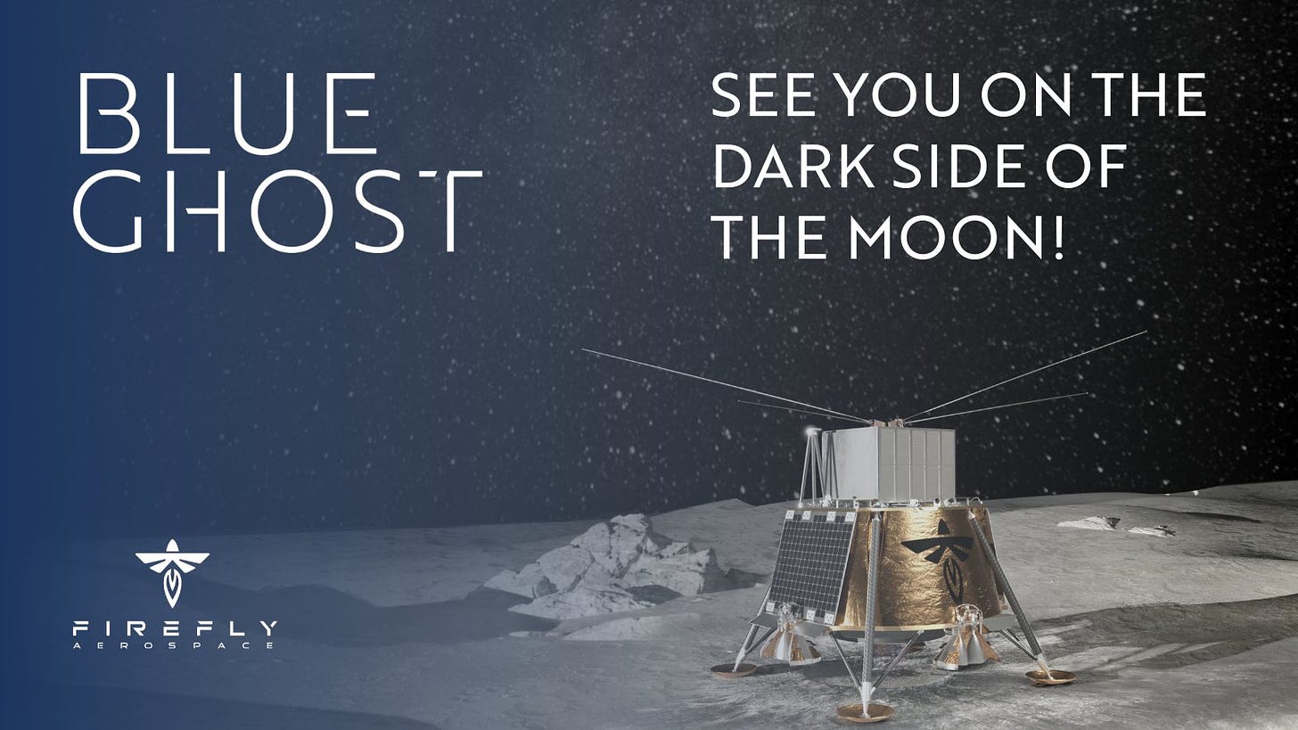 Blue Ghost lunar lander project