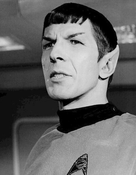 "I'm Leonard Nimoy, and I neither endorse the findings of this study, nor the content of this blog"