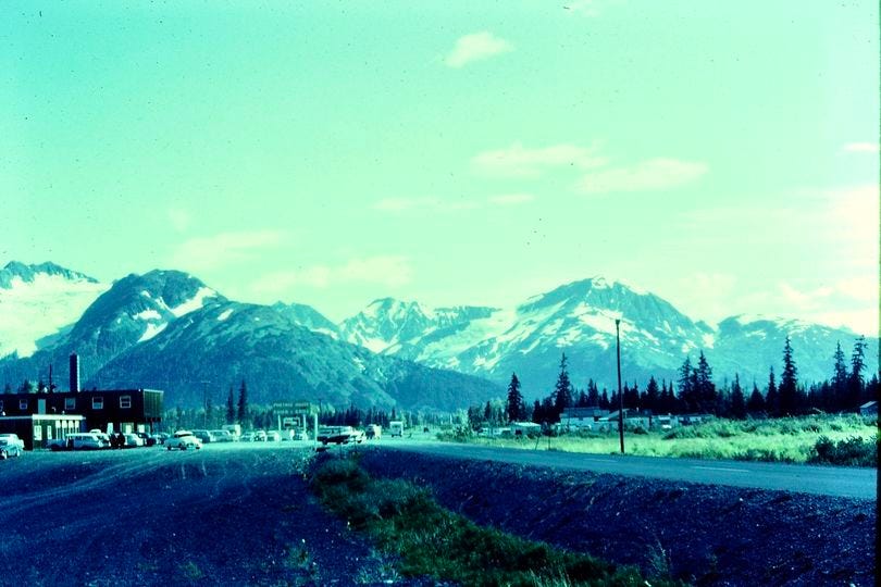 Portage, Alaska, circa 1960s.
