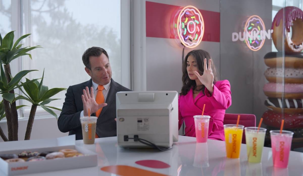 In the new campaign launching June 17, Will Arnett and content creator Corporate Natalie are taking the reins at Dunkin’ to train a star-studded Dunkin’Tern class.