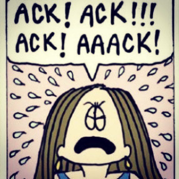 Jason Lengstorf on X: "in work Slack, I get caught in the confusing  cross-fire of people who say “ack” to mean “I acknowledge this message” and  people who remember Cathy comics https://t.co/qbAbiNo0BB" /