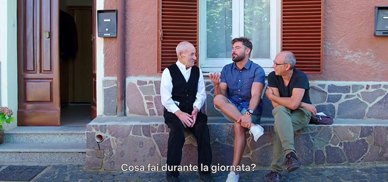 Zac Efron Learns the Secret to Italian Longevity When Visiting Sardinia in “ Down to Earth” | Hardcore Italians